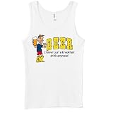 Breakfast Beer - Beer, Drinking, Coffee, and Drug Women's Tank Top