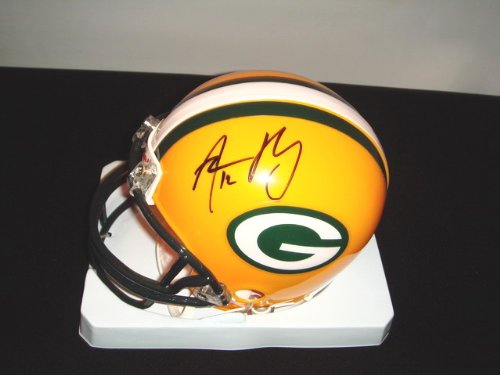 Aaron Rodgers Signed Green Bay Packers Mini Helmet
