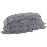 Magid Ruffle Rounded Clutch