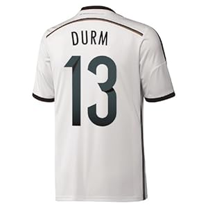 Adidas Durm #13 Germany Home Jersey World Cup 2014 (XL)