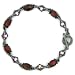 Blaze Siam Diamond Shape Toggle Bracelet