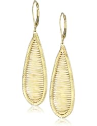 Dana Kellin Woven Wire Mesh 14K Gold-Filled Earrings
