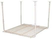 HyLoft 42-by-42-Inch Heavy Duty 30 Cubic Feet Ceiling Storage Unit, White #808