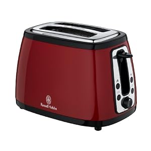 Russell Hobbs 18260 Heritage Range 2-Slice Toaster in Farmhouse Red