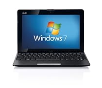 Asus Eee PC 1015P 10.1 inch netbook (Intel Atom N450 1.66GHz, 1GB RAM, 160GB HDD, WLAN, Webcam, Up to 11hrs battery life, Windows 7 Starter) - Black