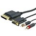 6ft Premium VGA Cable w/ Digital Optical Audio Port for Microsoft Xbox 360 / Xbox 360 Slim to TV equipment