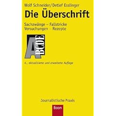 Die �berschrift: Sachzw�nge - Fallstricke Versuchungen - Rezepte