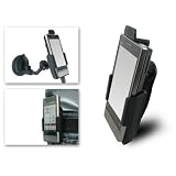 Bluetrade Tasche mit Befestigung G&uuml;rtel-Clip und Autohalterung f&uuml;r HTC Diamond 2