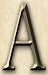 Monogrammed Textured Tile: A