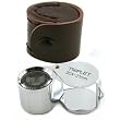 30X Triplet Loupe Jewelers Gemologist Magnifier 21mm
