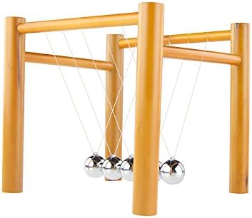 Newtons Cradle - Wooden Stick