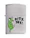 Zippo Custom Lighter - Bite Me Fishing Lure Logo