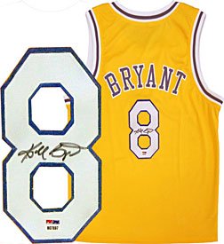 Kobe Bryant Autographed / Signed Los Angeles Lakers Swingman Basketball Jersey (PSA/DNA)