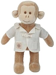 miYim Organic Plush Fairytale Collection - 9" Baby Fred the Monkey