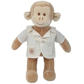 miYim Organic Plush Fairytale Collection - 9 Baby Fred the Monkey by miYim
