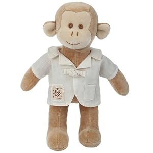 miYim Organic Plush Fairytale Collection - 9 Baby Fred the Monkey by 