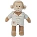 miYim Organic Plush Fairytale Collection - 9" Baby Fred the Monkey