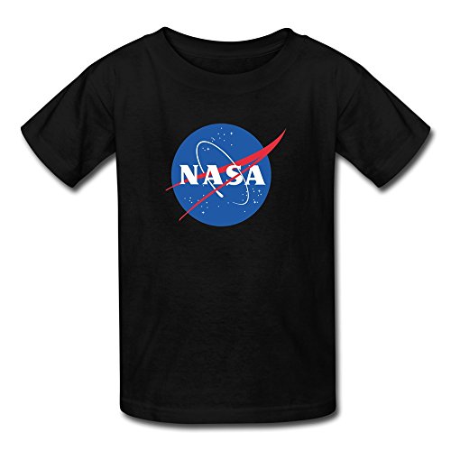 LLangla Kid's Nasa Worm Logo T Shirt XL