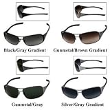 Rayban Oversizedd Sunglasses RB3320: Gunmetal/Brown Gradient