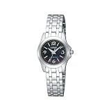 Lorus Ladies Stainless Steel Watch Black Dial RRS15RX9