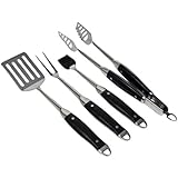 Brinkmann Forged Handle 4-Piece BBQ Tool Set