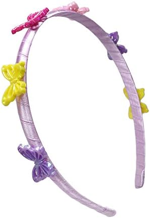GIRLS Kids Lilac Butterflies Hairband Hair Accessories Headbands