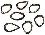 Review :USE 2010.17 / :USE Aero Curtain Ring - Set of 7, Architectural Bronze