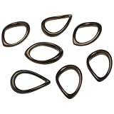 :USE Aero Curtain Ring - Set of 7, Architectural Bronze by USE Tools for Civilization