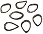 :USE Aero Curtain Ring - Set of 7, Architectural Bronze