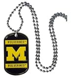 Michigan Wolverines Dog Tag Necklace