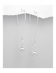 Ball Earrings In Sterling Silver