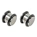 6 Gauge 316L Surgical Steel Solid Plugs