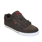 Mens DC Shoes Course Brown Red Skate Trainers SIZE 7-13