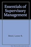 Essentials of supervisory management
