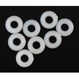 Du-Bro 636 No. 6 Nylon Flat Washer (8-Pack) by Du-Bro Products