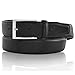 LUCHENGYI Belts for Men Leather Black Fashion Belt 44
