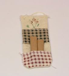 Dollhouse Miniature Stenciled Kitchen Odds & Ends Holder