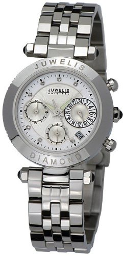 Juwelis Selina JW-0602-SW-BRC Chronograph for Her With diamonds Juwelis Selina JW-0602-SW-BRC Chronograph for Her With diamonds