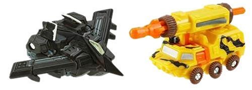 Transformers Cybertron - Mini-Con Class - Steamhammer vs. Razorclaw