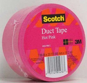 Scotch 920-PNK-C 1.88-Inch by 20 Yards Duct Tape, Pink