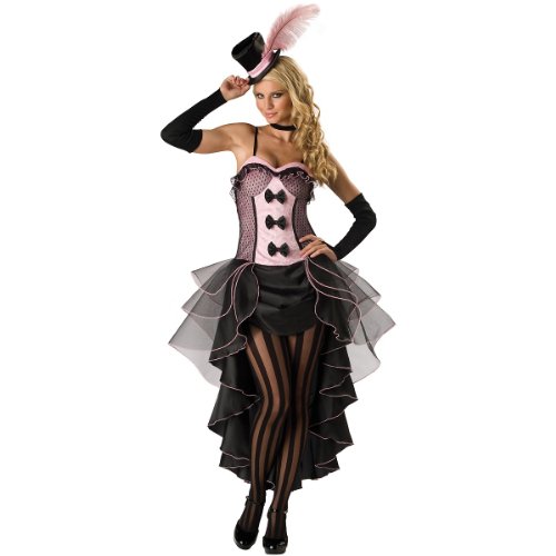 Burlesque Babe - Adult (X-Large/Pink & Black)