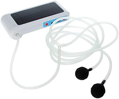 Portable Solar Power Panel Oxygen Oxygenator Air Pump Aerator Pool Pond