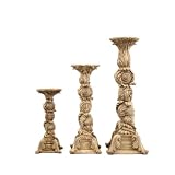 185H or 14H or 5H set of 3 Decorative Painting Candle Holders