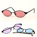 Dollar Shades Small Oval Shaped Metal Frame Sunglasses 826