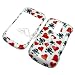 RIM Blackberry Bold 9000 Protector Hard Case Snap On Image Cover Skulls and Hearts