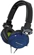 Panasonic RP-DJS400-A DJ Street Model Headphones (Blue)