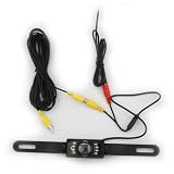 Koolertron License Plate Rear View Backup Camera, Black