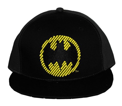  Batman DC Comics Super Hero Logo Comic Panel Flat Bill Cap Hat