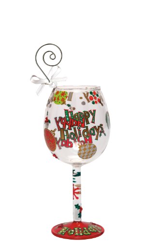 Lolita Holiday 2011, Mini-Wine Ornament, Happy Holidays