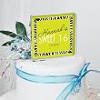 Sweet 16 Zebra Print Cake Topper